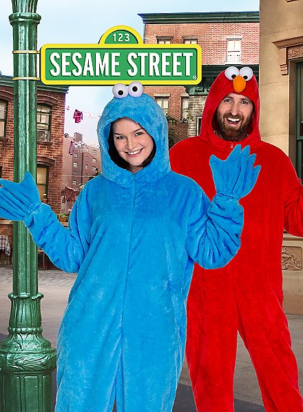 Sesame street cookie monster dog clearance costume